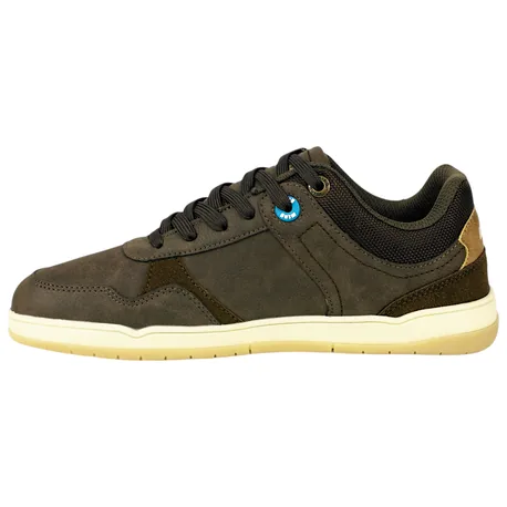 Zapato Barefoot Waterproof Hombre Cordones Marron Chocolate Mustang Free Miami 85006
