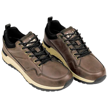 Zapato Lois Waterproof Plano Marrón Hombre Cordón 64553