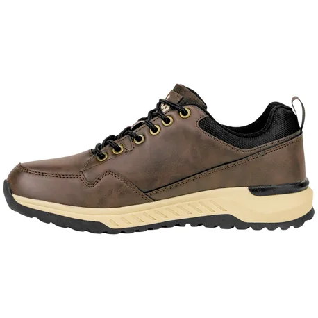 Zapato Lois Waterproof Plano Marrón Hombre Cordón 64553