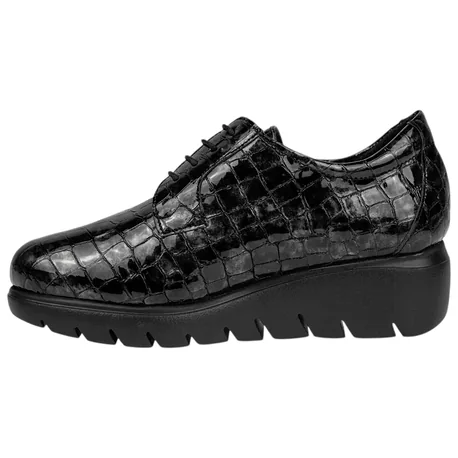 Zapato Piel Charol Cuña Plantilla Extraíble Doctor Cutillas 89553