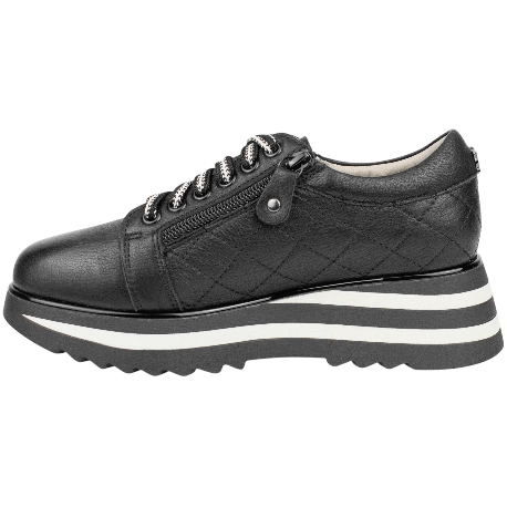 Zapatos Casuales de Piel con Plataforma y Cuña - GARDENIA 01 by CHK10