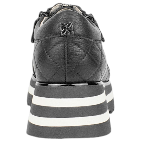 Zapatos Casuales de Piel con Plataforma y Cuña - GARDENIA 01 by CHK10