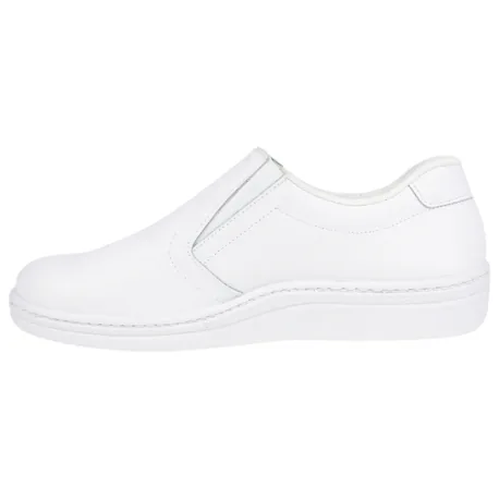 Zapato Piel Blanco Trabajo Enfermero Percla 291