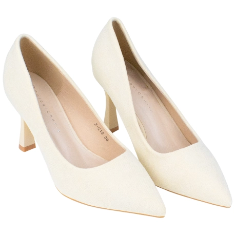 Zapato de Salón Tacón Alto Fino Antelina Colour Cherie J-219