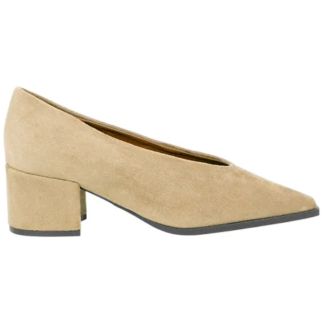 Zapato de Salón Antelina Beis Tacón Ancho Buonarotti 6072