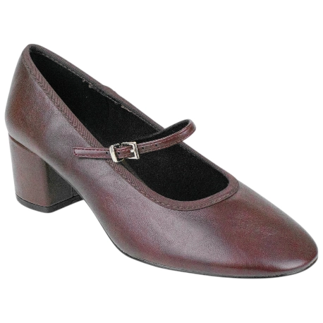Zapato de Salón Pulsera Tacón Ancho Medio Corina M5745