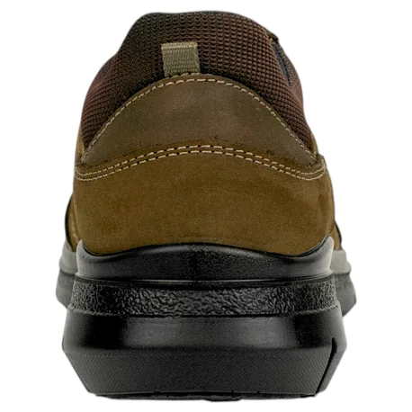 Zapato Waterproof Piel Nobuck Elásticos Plano Luisetti 36123NO-W