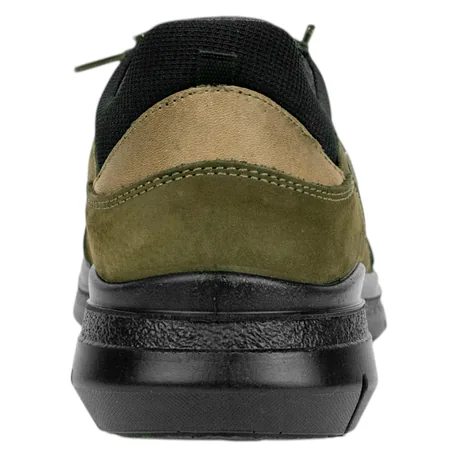 Zapato Waterproof Piel Nobuck Elásticos Plano Luisetti 36123NO-W