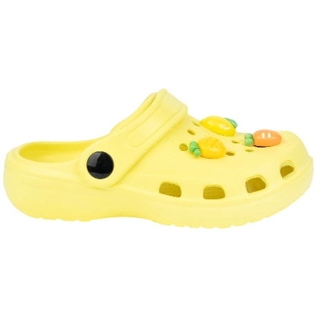 Zueco de Goma Niño con Adornos Plano Jomix Shoes SP10807 y SB10806