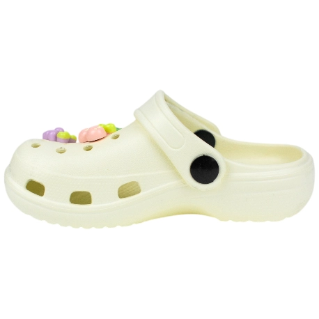 Zueco de Goma Niño con Adornos Plano Jomix Shoes SP10807 y SB10806