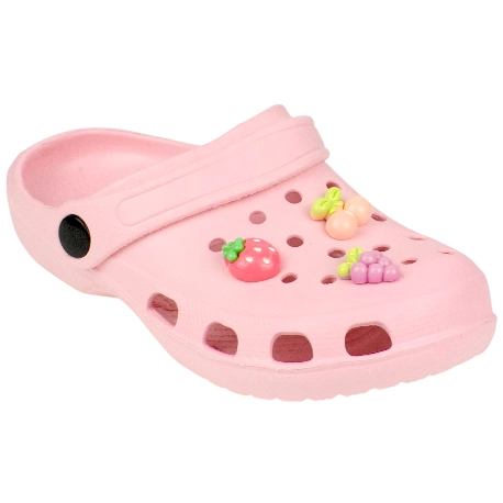 Zueco de Goma Niño con Adornos Plano Jomix Shoes SP10807 y SB10806